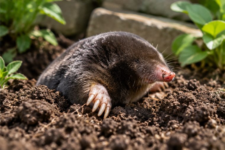 How to Tell If Moles Are in Your Lawn