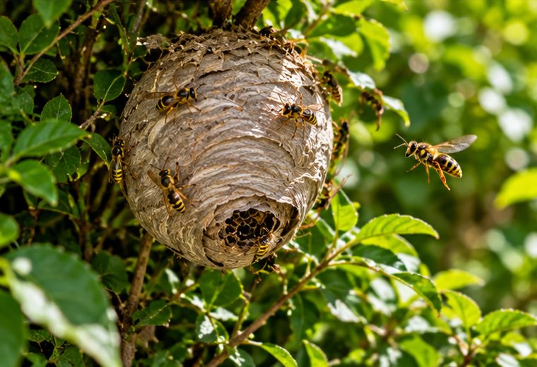 Wasp nest removal across Essex
